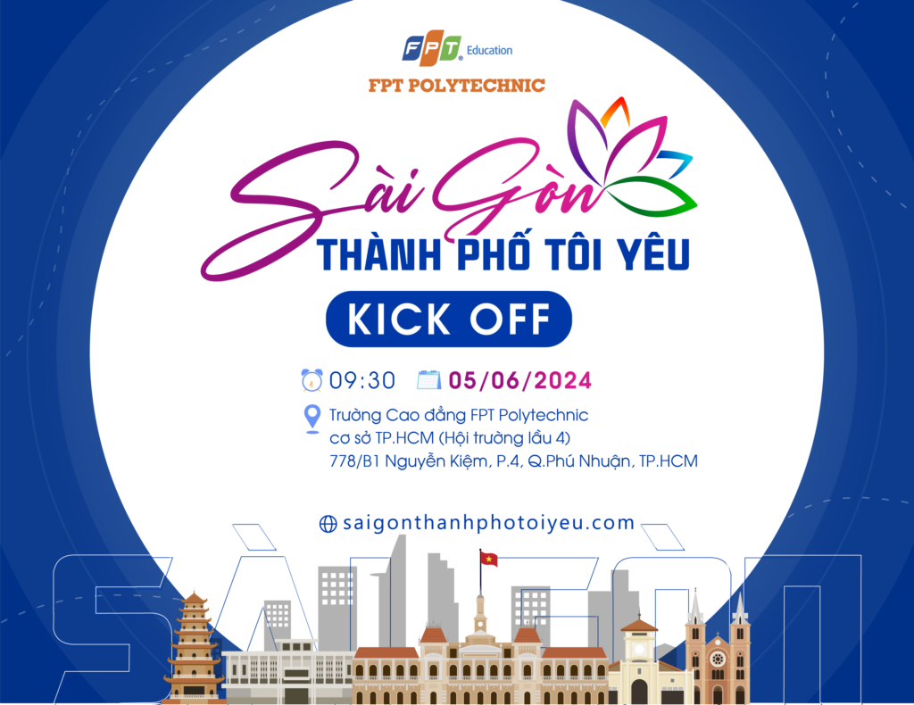 Kick Off Cuộc thi Sài Gòn Thành Phố Tôi Yêu