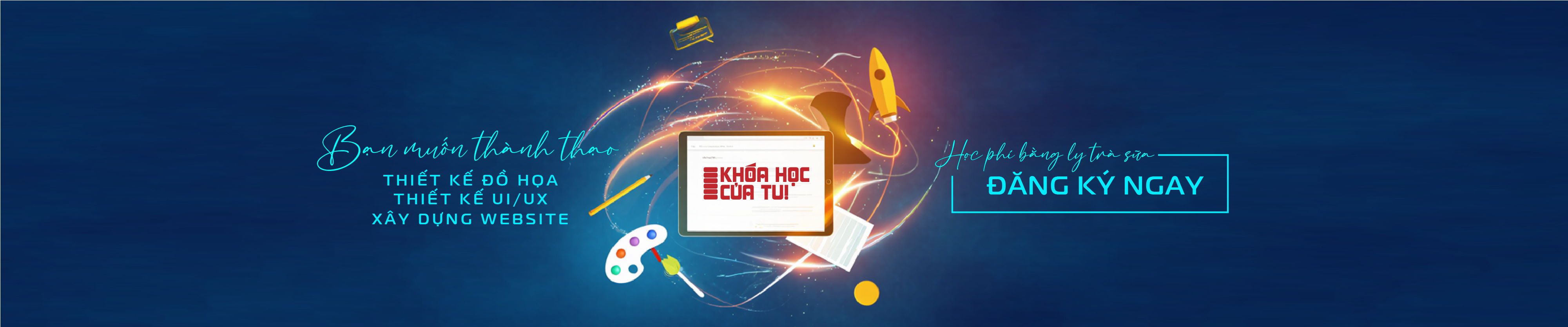 Khóa học của tui - Đăng ký khóa học online